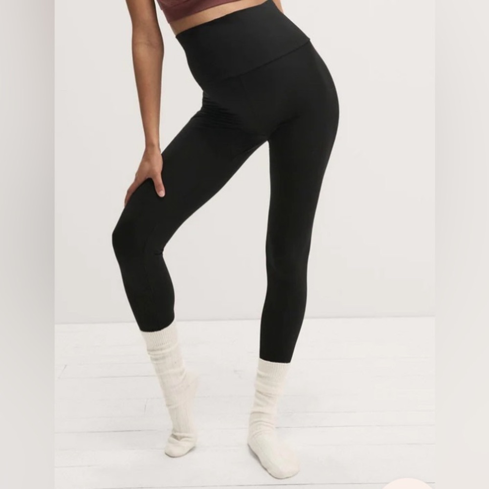 Hatch - before during and after maternity legging